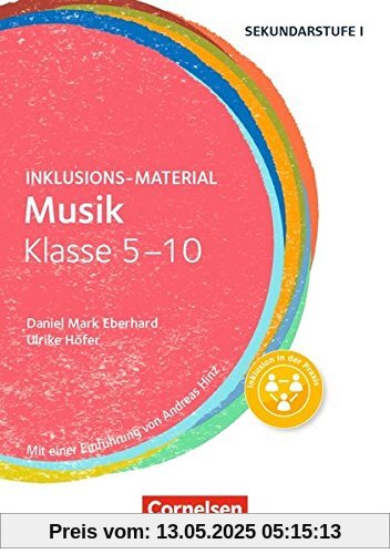 Inklusions-Material: Musik Klasse 5-10: Buch Inklusions-Material: Musik Klasse 5-10: Buch