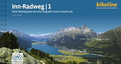 Inn-Radweg / Inn-Radweg 1: Vom Malojapass durchs Engadin nach Innsbruck, 1:50.000, 234 km von Esterbauer