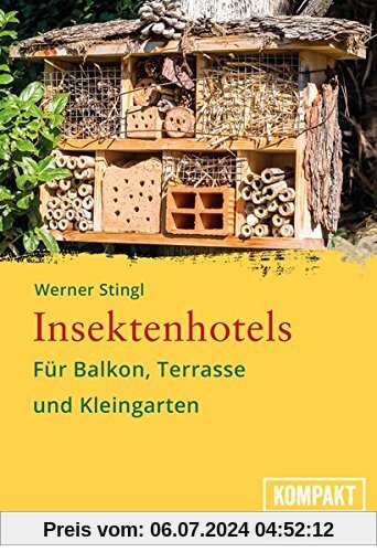 Insektenhotels: Für Balkon, Terrasse und Kleingarten