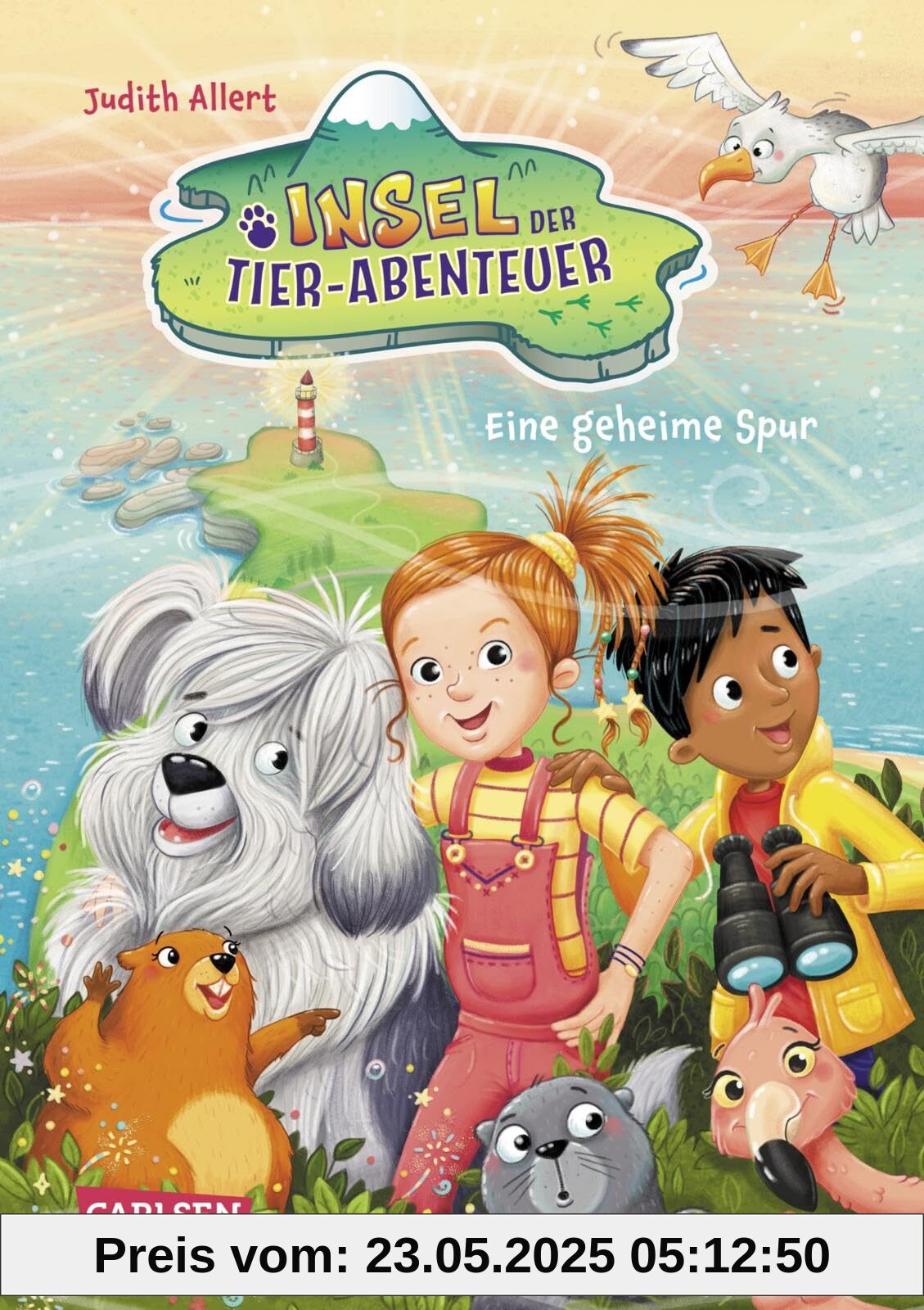 Insel der Tier-Abenteuer 1: Eine geheime Spur: Fantasievoll-freche Tiergeschichte für Kinder ab 7 Jahren mit vielen fröhlichen Bildern (1)