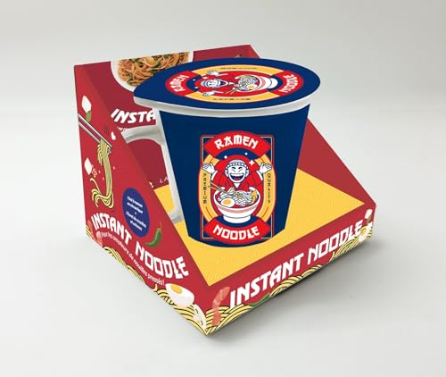 Instant Noodle: Coffret avec 1 bol à nouilles en céramique et son couvercle, 1 livret de recettes et astuces von LAROUSSE