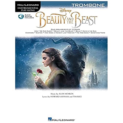 Instrumental Play-Along Beauty And The Beast -Trombone Book & Audio Online-: Noten, E-Bundle, Download (Audio) für Posaune (Hal Leonard Instrumental Play-along) von HAL LEONARD
