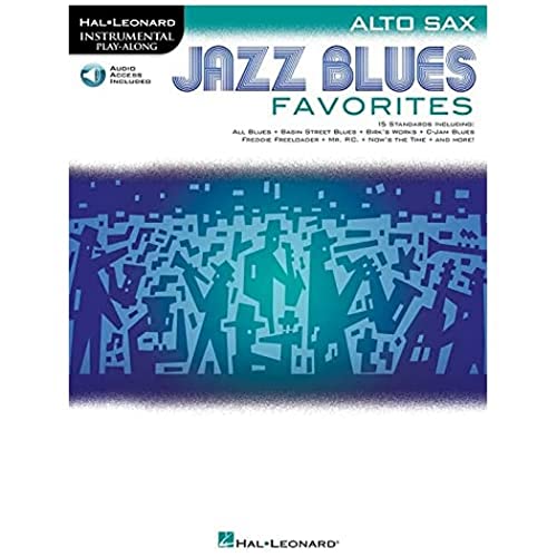 Instrumental Play-Along Jazz Blues Favorites -Alto Saxophone Book & Audio Online-: Noten, E-Bundle, Download (Audio) (Hal-leonard Instrumental Play-along)