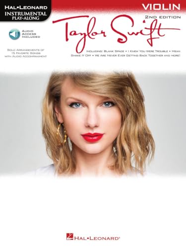 Instrumental Play-Along: Taylor Swift -Play-Along For Violin- (Book & Audio Online): Songbook, Play-Along, Download (Audio) für Violine: Instrumental Play Along for Violin