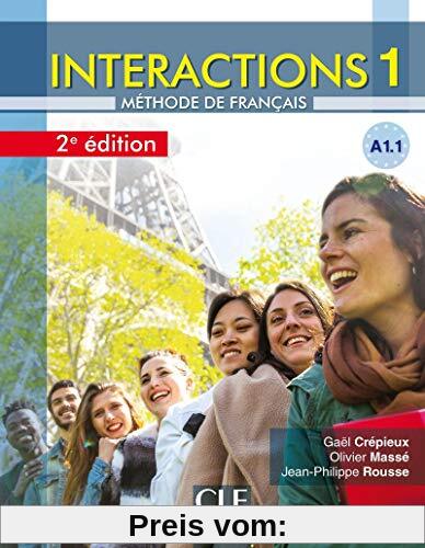 Interactions 1 Livre de l'éleve + DVD: Méthode de français