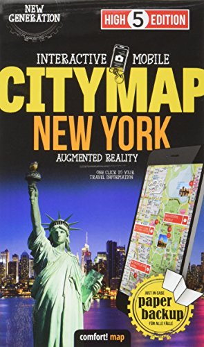 Interactive Mobile CITYMAP New York: Stadtplan New York 1:16 000: Stadtplan New York 1:16 000. New Generation (High 5 Edition CITYMAP Collection) von High 5 Edition