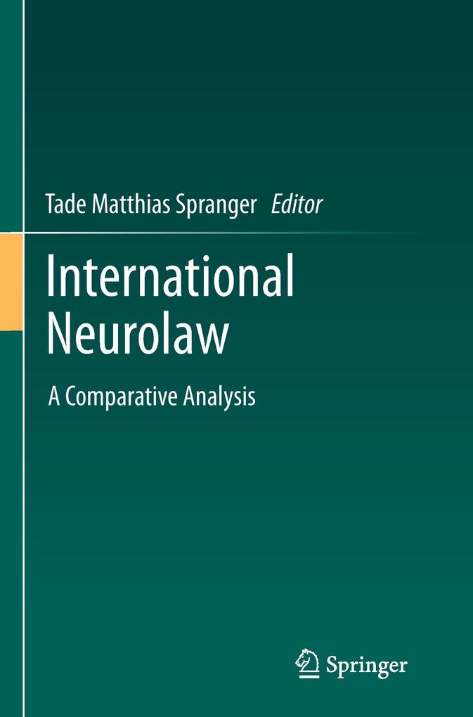 International Neurolaw von Springer Berlin Heidelberg