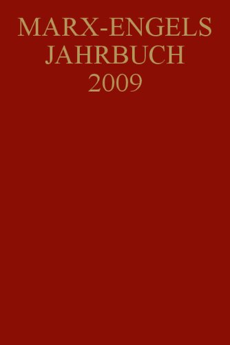 Internationale Marx-Engels-Stiftung (IMES), : Marx-Engels-Jahrbuch / Marx-Engels-Jahrbuch 2009 von Akademie Verlag Berlin