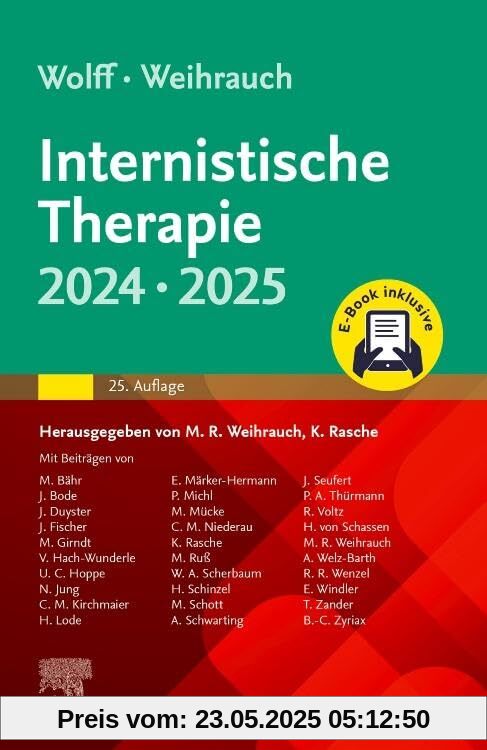 Internistische Therapie 2024, 2025 + E-Book Internistische Therapie 2024, 2025 + E-Book