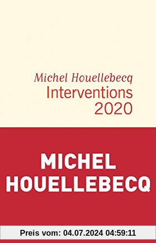 Interventions 2020 (Littérature française)
