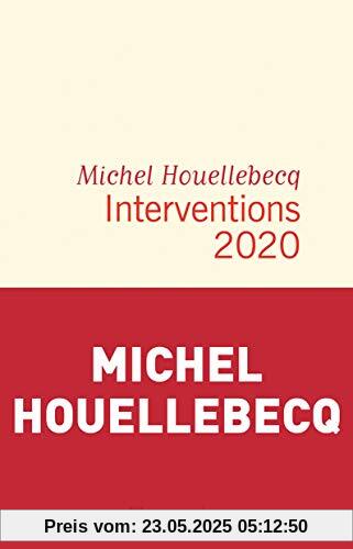 Interventions 2020 (Littérature française)