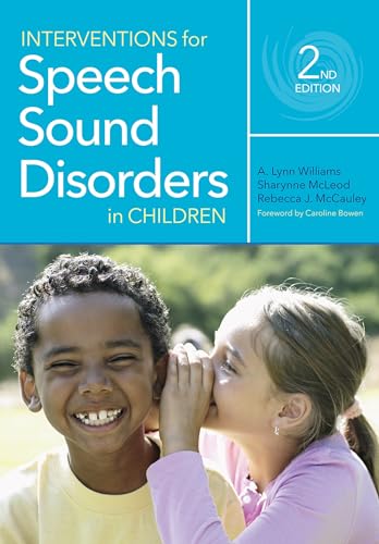 Interventions for Speech Sound Disorders in Children (Communication and Language Intervention Series) von Brookes Publishing Company