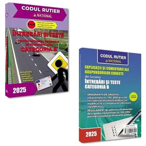 Intrebari Si Teste Pentru Obtinerea Permisului De Conducere Auto. Categoria B. Editie 2025 Intrebari Si Teste Pentru Obtinerea Permisului De Conducere Auto. Categoria B. Editie 2025 von National