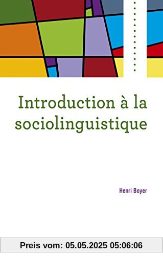 Introduction à la sociolinguistique