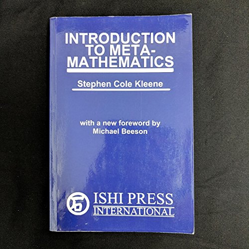 Introduction to Metamathematics von Ishi Press