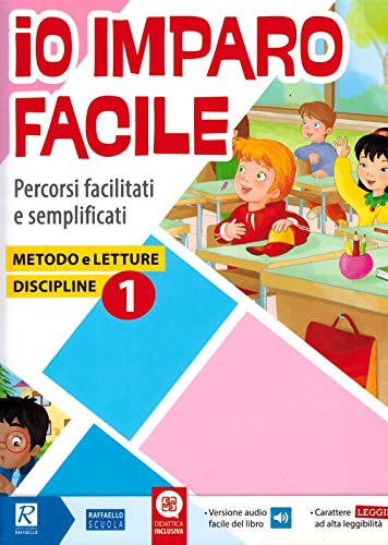 Io imparo facile. Percorsi facilitati e semplificati. Metodo e letture. Discipline, Per la 1ª classe elementare von Krevi