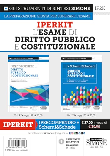 Iperkit esame di diritto pubblico e costituzionale: Ipercompendio diritto pubblico e costituzionale-Schemi & schede di diritto pubblico e costituzionale Iperkit esame di diritto pubblico e costituzionale: Ipercompendio diritto pubblico e costituzionale-Schemi & schede di diritto pubblico e costituzionale von Edizioni Giuridiche Simone