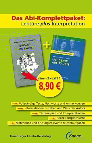 Iphigenie auf Tauris – Das Abi-Komplettpaket: Lektüre plus Interpretation.: Königs Erläuterung... Iphigenie auf Tauris – Das Abi-Komplettpaket: Lektüre plus Interpretation.: Königs Erläuterung...