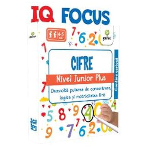Iq Focus. Cifre. Nivel Junior Plus 4-5 Ani von Gama