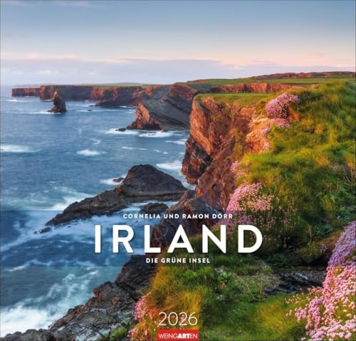 Irland Kalender 2026 - Die grüne Insel: Natur und mystische Sehnsuchtsorte voller irischem Flairs und Lebensgefühl. Großer Wandkalender im Querformat 46 x 48 cm (Reisekalender Weingarten) von Weingarten