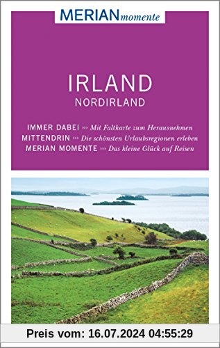Irland Nordirland: MERIAN momente - Mit Extra-Karte zum Herausnehmen