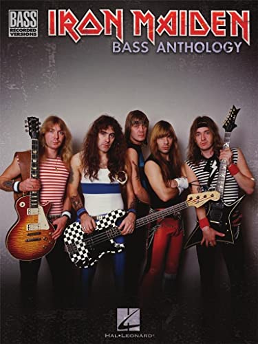 Iron Maiden Bass Anthology: Songbook, Grifftabelle für Bass-Gitarre (Bass Recorded Versions)