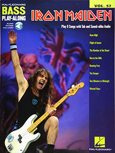Iron Maiden: Bass Play-Along Volume 57: Includes Downloadable Audio (Hal Leonard Bass Play-along, 57, Band 57) von HAL LEONARD