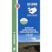 Island Serkort 03 Kjölur - Langjökull - Kerlingarfjöll 1 : 100 000 / 1 : 50 000