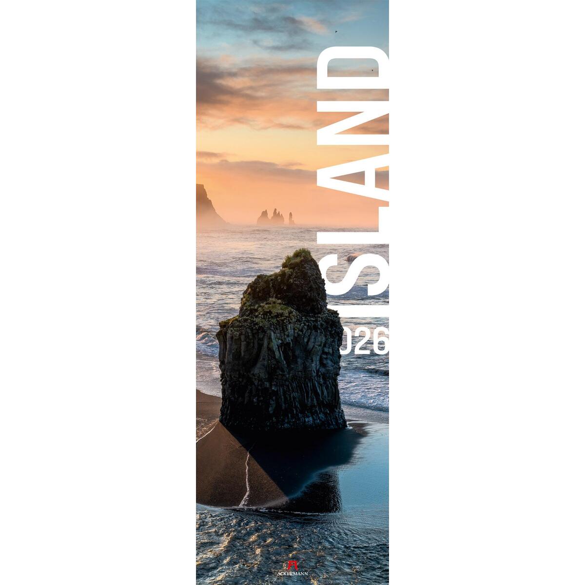 Island Vertikal Kalender 2026 Island Vertikal Kalender 2026 von Ackermann Kunstverlag
