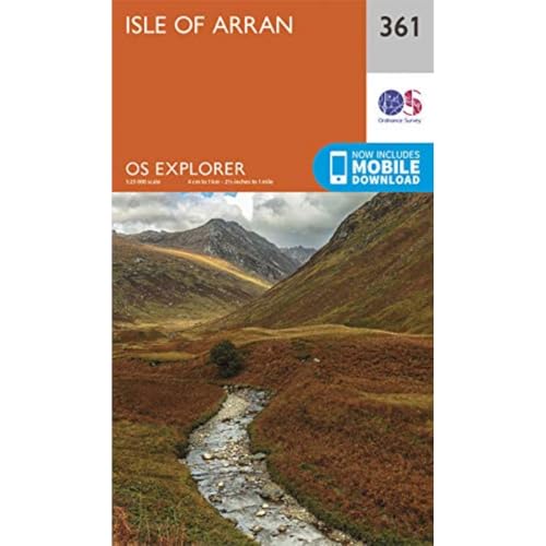 Isle of Arran (OS Explorer Map, Band 361)