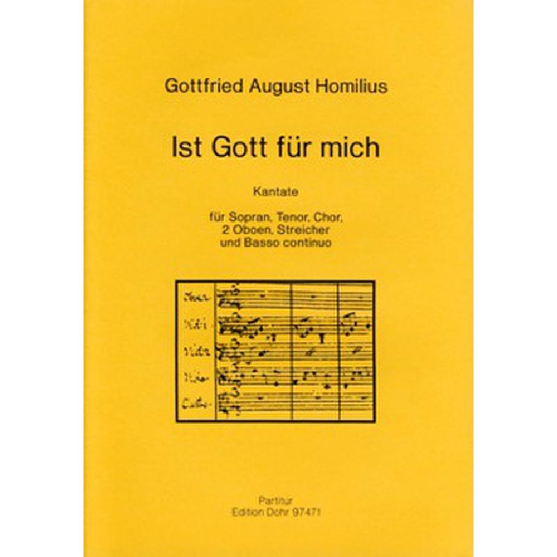 Ist Gott für mich - Kantate Ist Gott für mich - Kantate