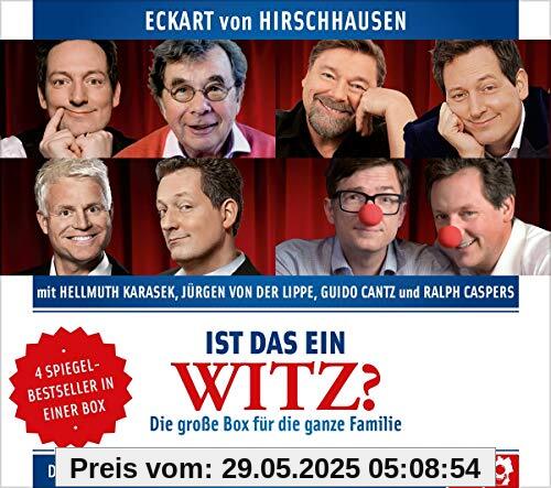 Ist das ein Witz? Die große Box für die ganze Familie: Die besten Witze zum Lachen, Spaß haben, Weitererzählen Ist das ein Witz? Die große Box für die ganze Familie: Die besten Witze zum Lachen, Spaß haben, Weitererzählen