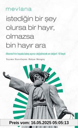 Istedigin Bir Sey Olursa Bir Hayir, Olmazsa Bin Hayir Ara: Mesnevi'nin Hayata Bakis Acinizi Degistirecek Ilk 18 Beyti: Mesnevi’nin Hayata Bakış Açınızı Değiştirecek En Değerli 18 Beyti