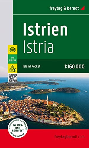 Istrien, Straßen- und Freizeitkarte 1:160.000, freytag & berndt: Island Pocket, The Big Five (freytag & berndt Auto + Freizeitkarten) von Freytag-Berndt und ARTARIA