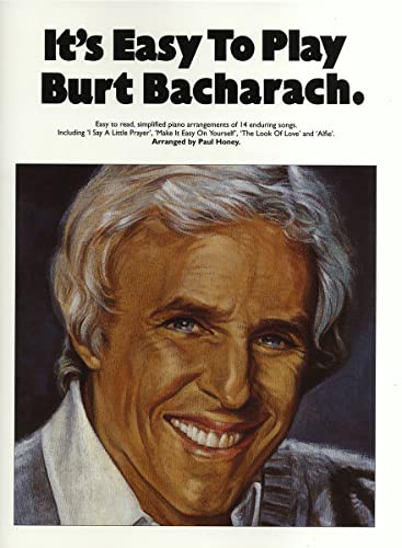 It's Easy To Play Burt Bacharach Pvg (PVG): Noten für Gesang, Klavier (Gitarre)