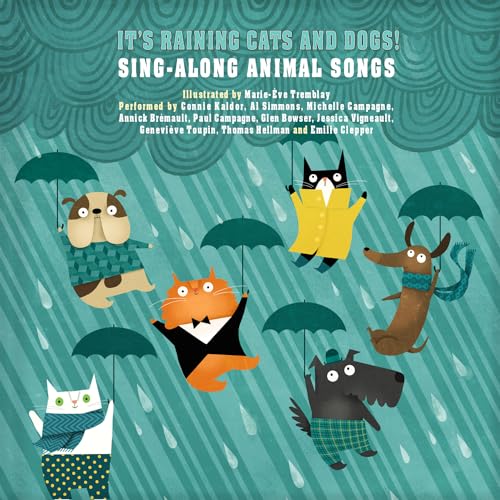 It's Raining Cats and Dogs!: Sing-Along Animal Songs [With Audio CD] von MONTAGNE SECRET