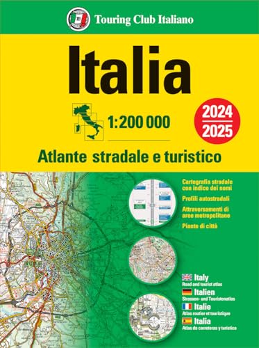 Italia. Atlante stradale e turistico. 1:200.000 von Touring