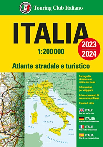 Italy atlas - atlante stradale 2023/2024