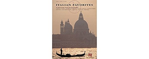 Italian Favorites Arranged For Piano And Vocal Vce