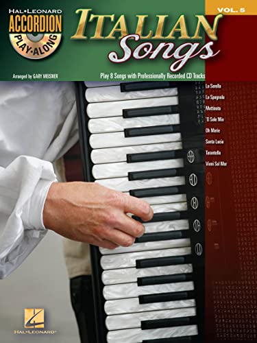 Italian Songs [With CD (Audio)] (Accordion Play-along, Band 5) (Accordion Play-along, 5, Band 5)