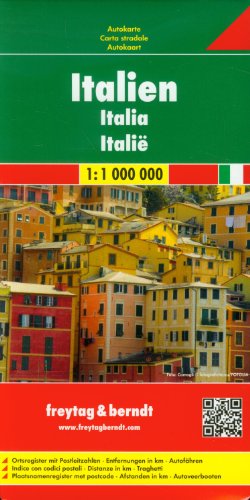 Italien 1:1.000.000, freytag & berndt Autokarte von Freytag & Berndt