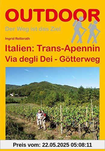 Italien: Trans-Apennin Via degli Dei - Götterweg (Der Weg ist das Ziel)