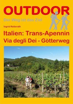Italien: Trans-Apennin Via degli Dei - Götterweg von Stein (Conrad)