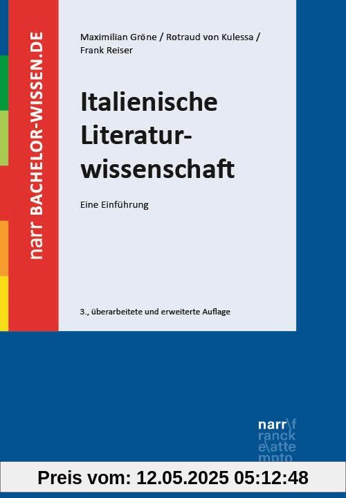 Italienische Literaturwissenschaft: Eine Einführung (bachelor-wissen)