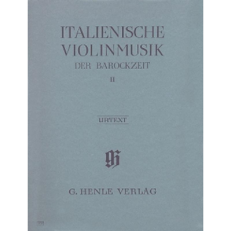 Italienische Violinmusik 2 Italienische Violinmusik 2