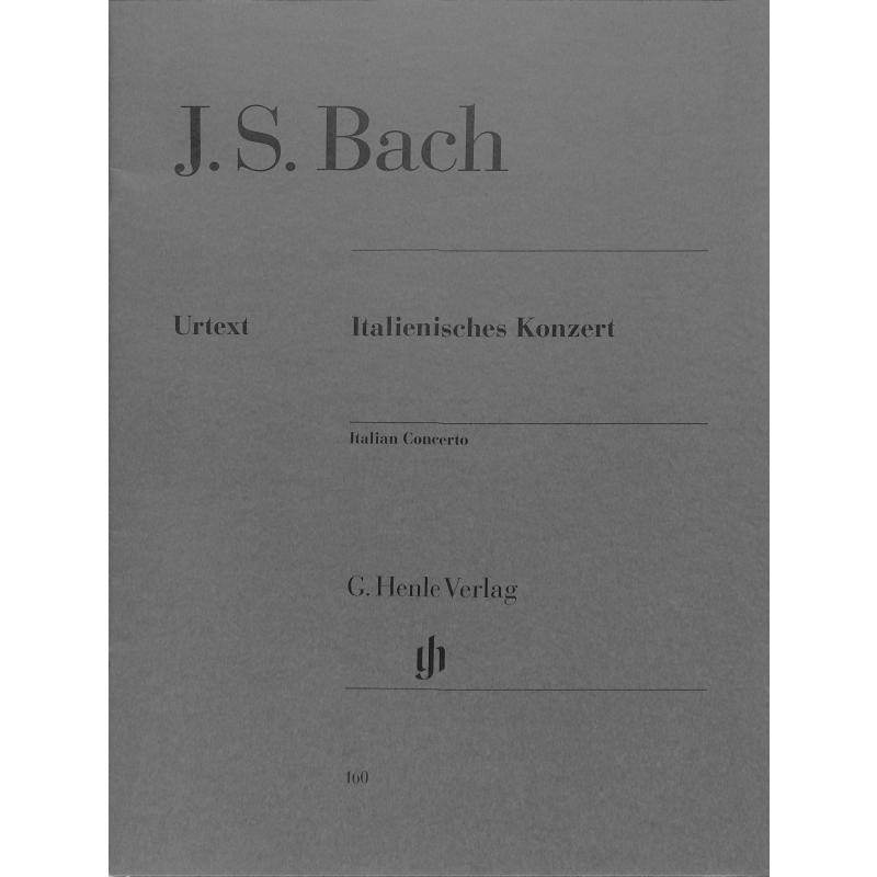 Italienisches Konzert F-Dur BWV 971 Italienisches Konzert F-Dur BWV 971