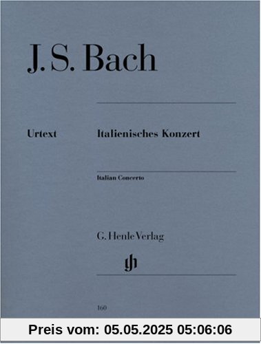 Italienisches Konzert F-Dur Bwv 971. Klavier