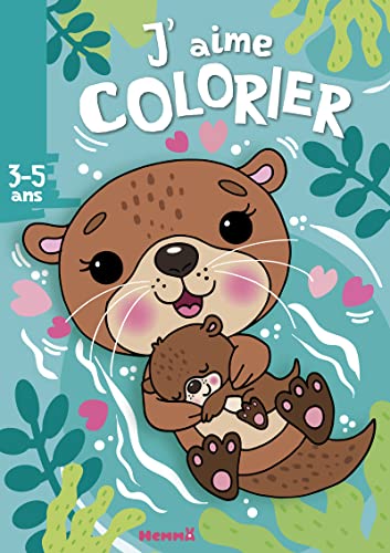J'aime colorier (3-5 ans) (Loutres) von HEMMA
