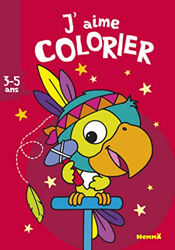 J'aime colorier (3-5 ans) (Perroquet-indien) von HEMMA