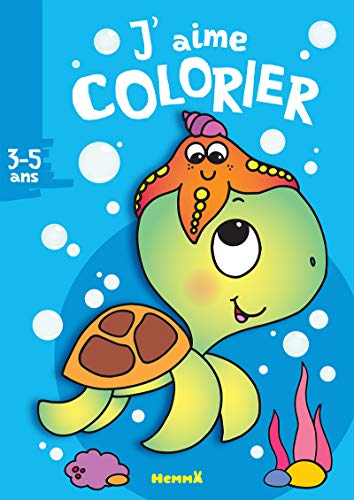 J'aime colorier (3-5 ans) (Tortue) von HEMMA